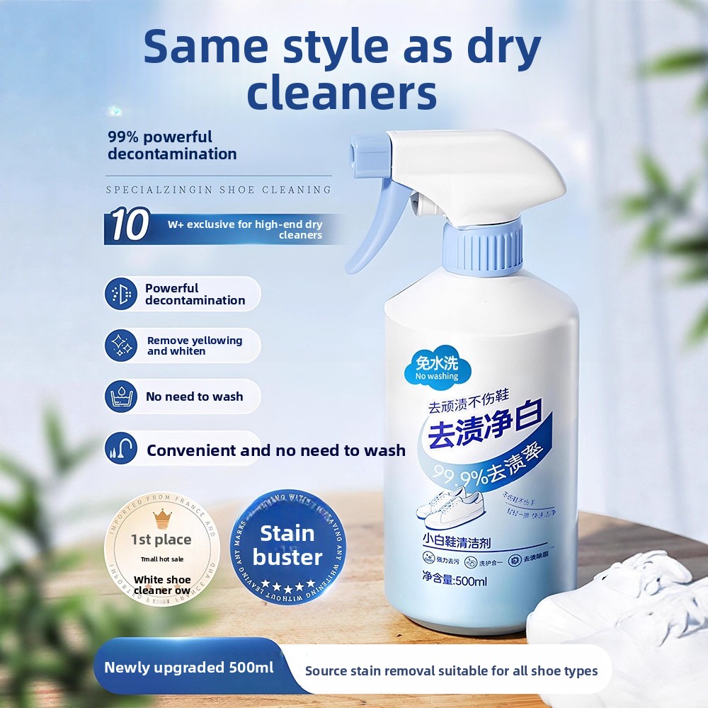 500ml white shoe cleaner no cl - Sneaker Care White review and price